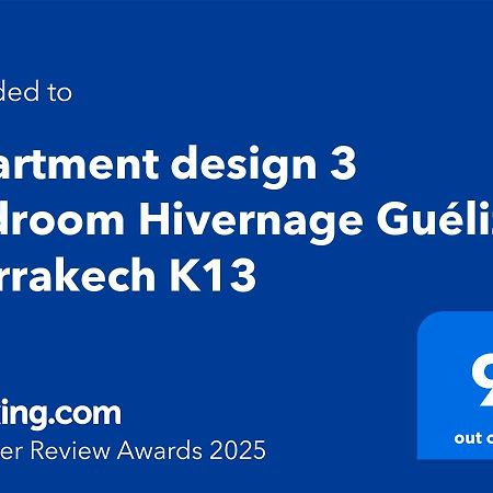 Apartment Design 3 Bedroom Hivernage Gueliz Marrakech K13 Marrakesh Ngoại thất bức ảnh